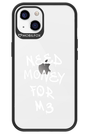 Need M3 Transparent White - Apple iPhone 13