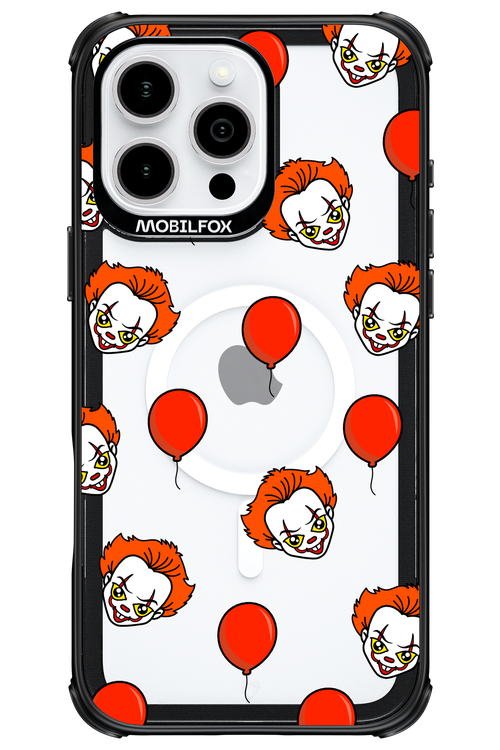 Mystery Clown (Transparent) - Apple iPhone 16 Pro Max