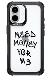 Need M3 Transparent Black - Apple iPhone 16