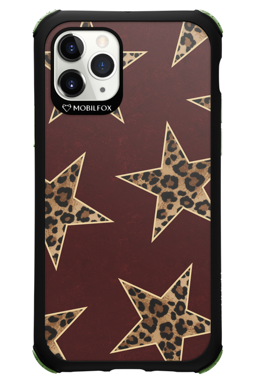 Wild Stars Burgundy - Apple iPhone 11 Pro