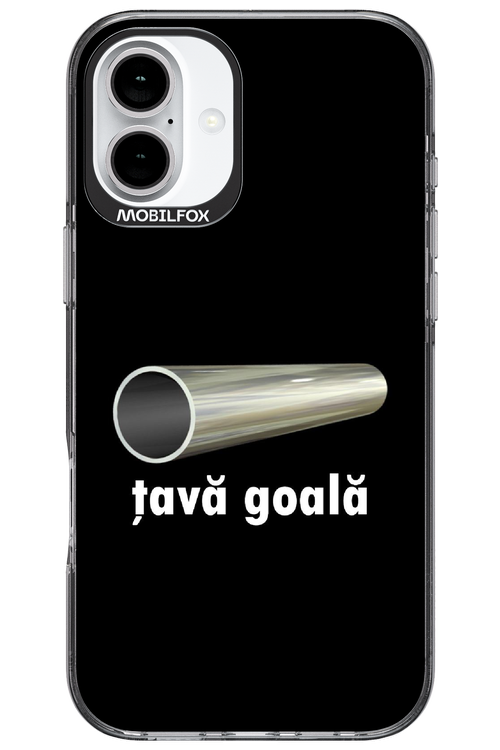 Țavă Goală Black - Apple iPhone 16 Plus