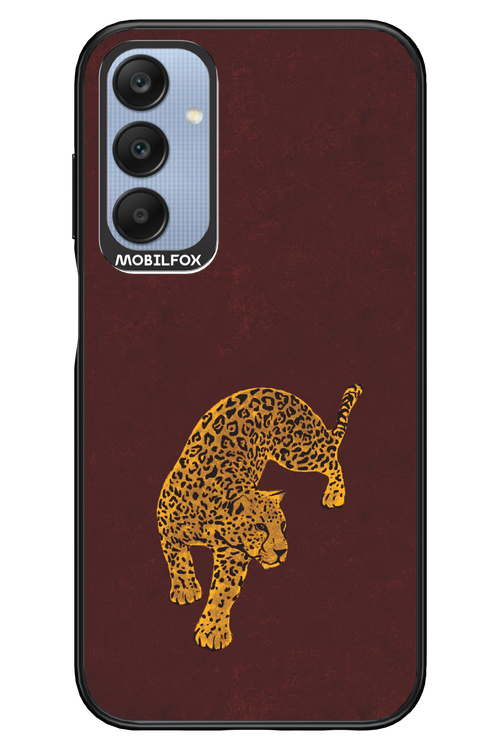 Burgundy Leopard - Samsung A25