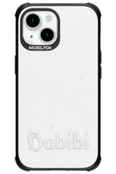 Habibi White on White - Apple iPhone 15