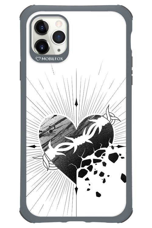 Fekete Szív - Apple iPhone 11 Pro Max