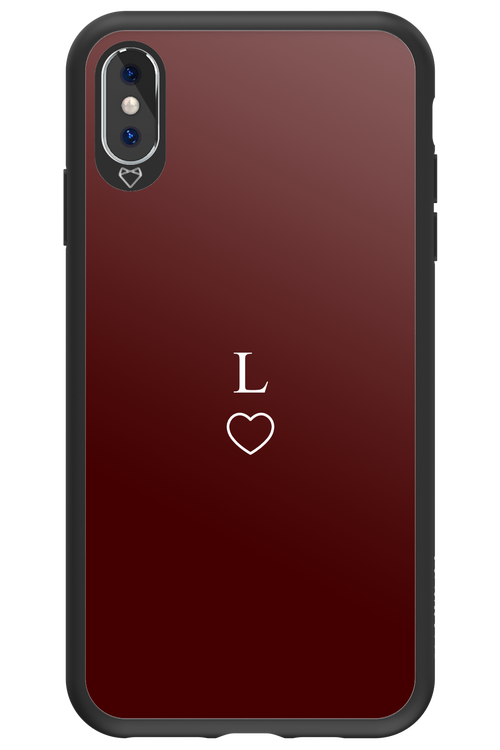 L Burgundia 2.0 - Apple iPhone XS Max