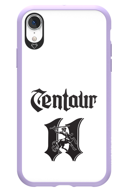 Centaur Logo White 2.0 - Apple iPhone XR