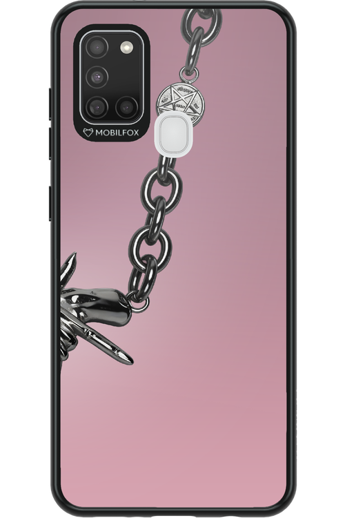 Chain dreapta roz 2.0 - Samsung Galaxy A21 S