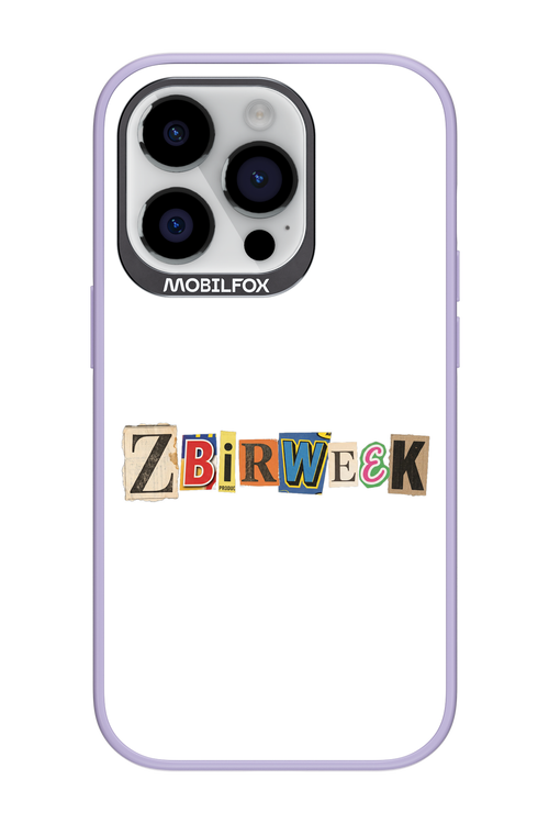 Zbirweek (white) 2.0 - Apple iPhone 14 Pro