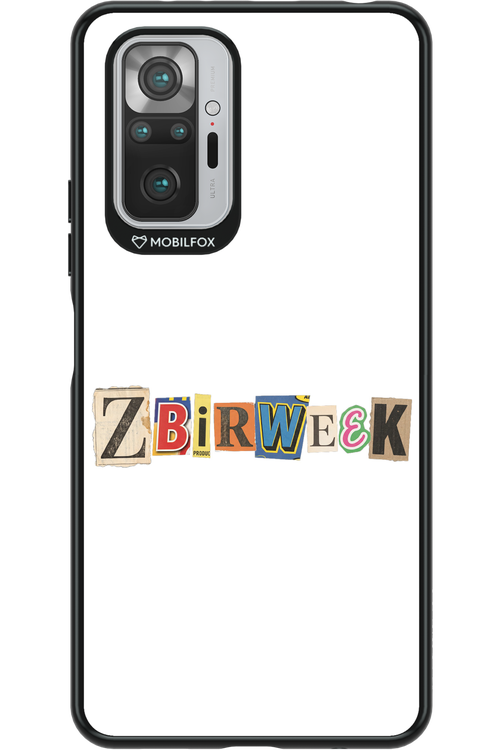 Zbirweek (white) 2.0 - Xiaomi Redmi Note 10 Pro