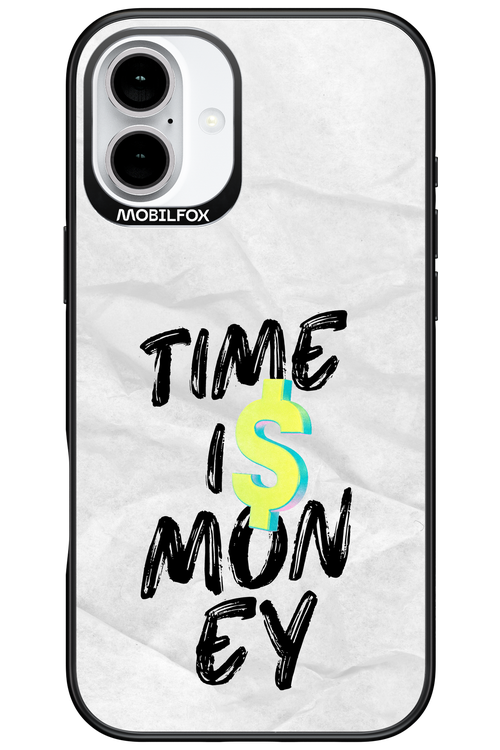 Time Is Money - Apple iPhone 16 Plus