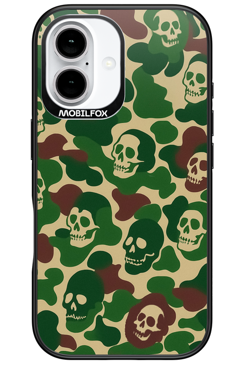 Camo Skull - Apple iPhone 16