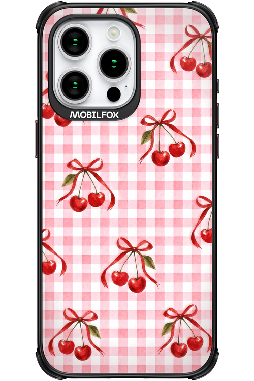 Pink Cherry Checked 2.0 - Apple iPhone 15 Pro Max