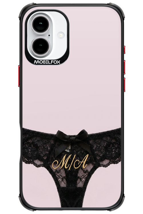 Black Panties 2.0 - Apple iPhone 16 Plus