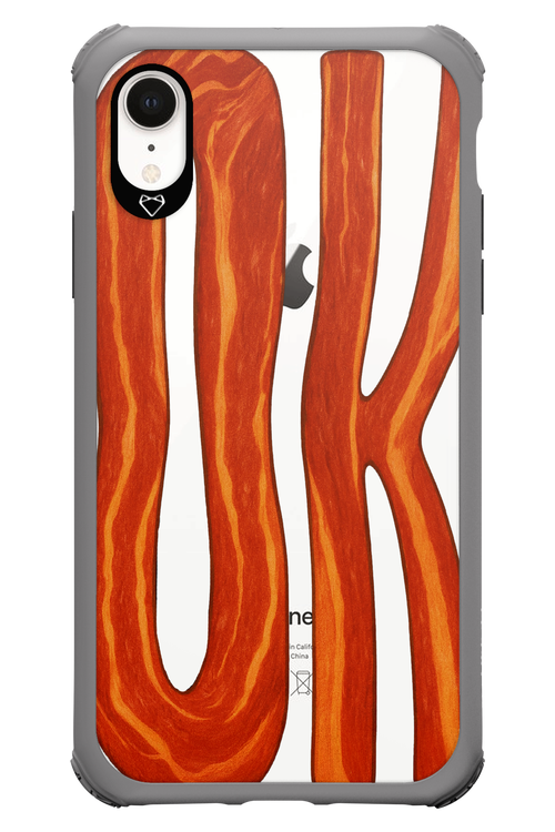 O K (Transparent) - Apple iPhone XR