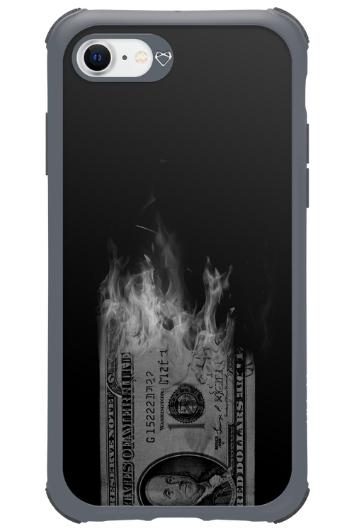 Money Burn B&W 2.0 - Apple iPhone 8