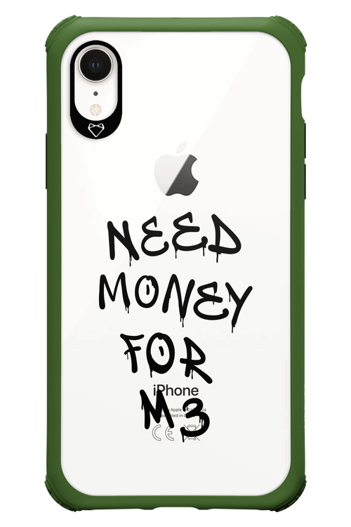 Need M3 Transparent Black - Apple iPhone XR
