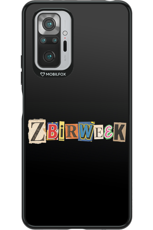 Zbirweek (black) 2.0 - Xiaomi Redmi Note 10 Pro