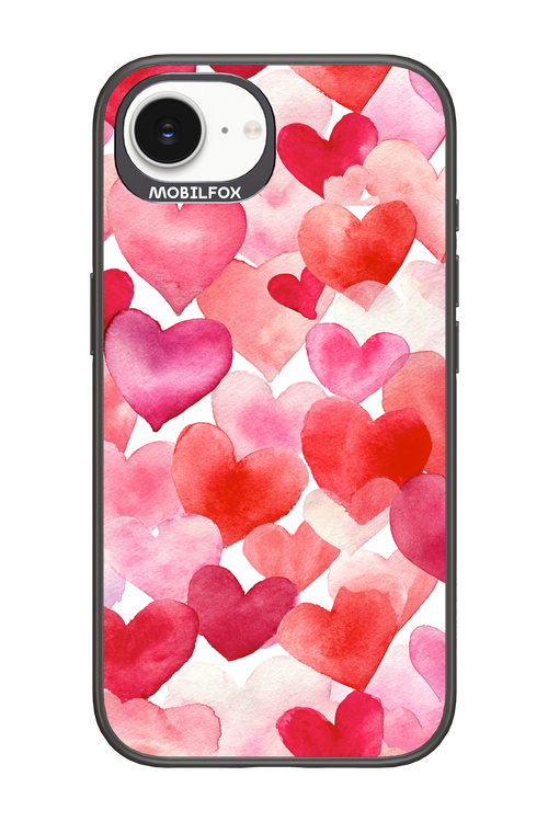 Water Painted Heart - Apple iPhone 16e