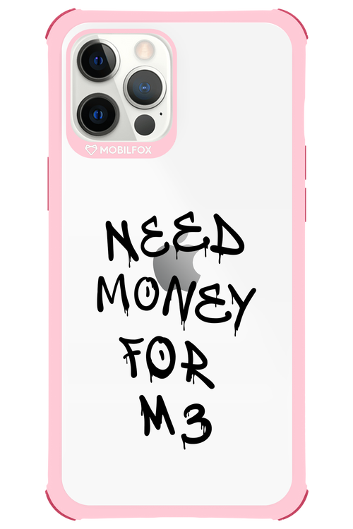 Need M3 Transparent Black - Apple iPhone 12 Pro Max