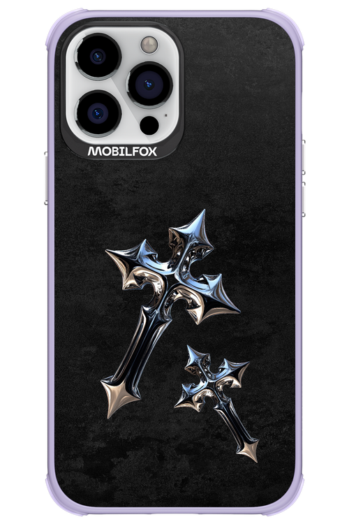 Chrome Crosses - Apple iPhone 13 Pro Max