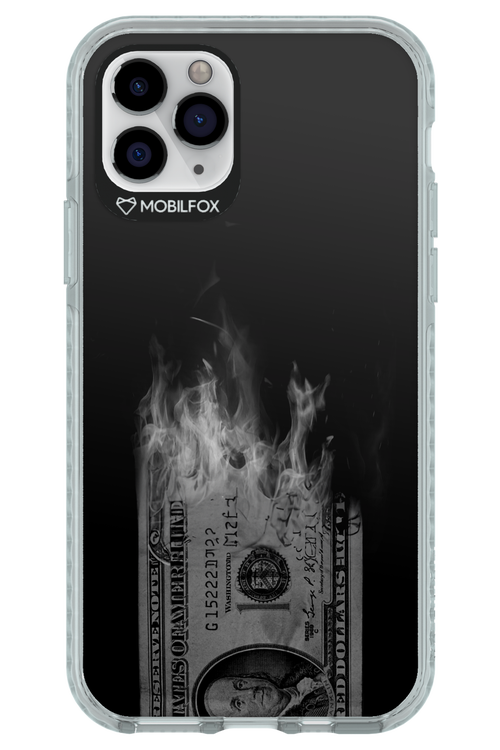 Money Burn B&W 2.0 - Apple iPhone 11 Pro