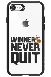 Winners Never Quit - Apple iPhone 8