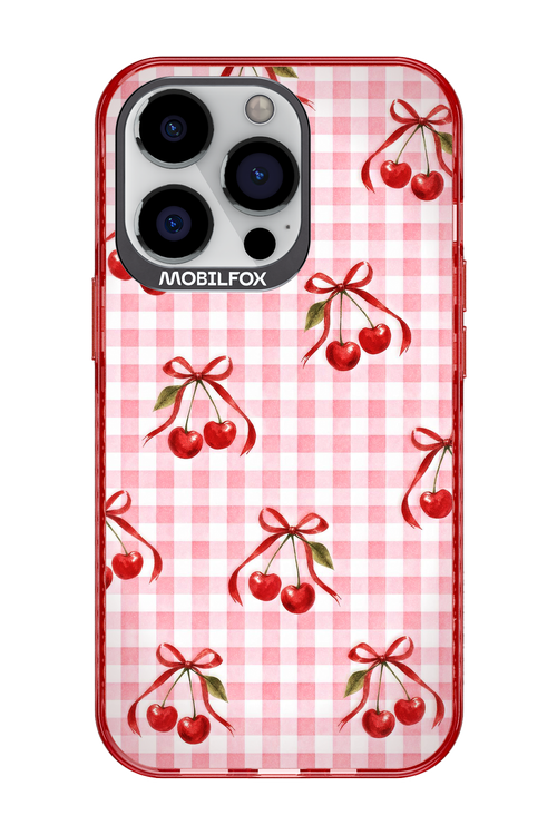 Pink Cherry Checked 2.0 - Apple iPhone 13 Pro