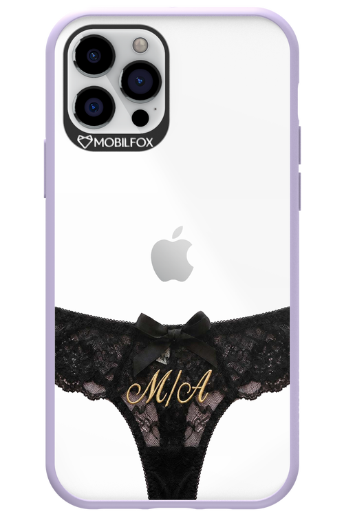 Black Panties Transparent 2.0 - Apple iPhone 12 Pro
