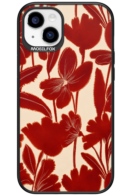Burgundy Flowers 2.0 - Apple iPhone 15 Plus