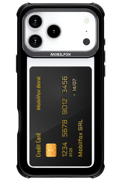 Black Card 2.0 - Apple iPhone 17 Pro Max