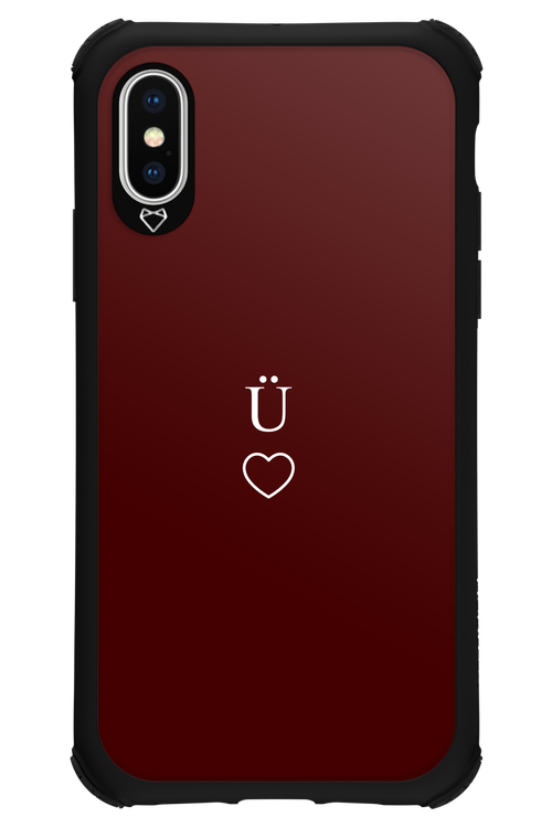 U Burgundia II 2.0 - Apple iPhone X