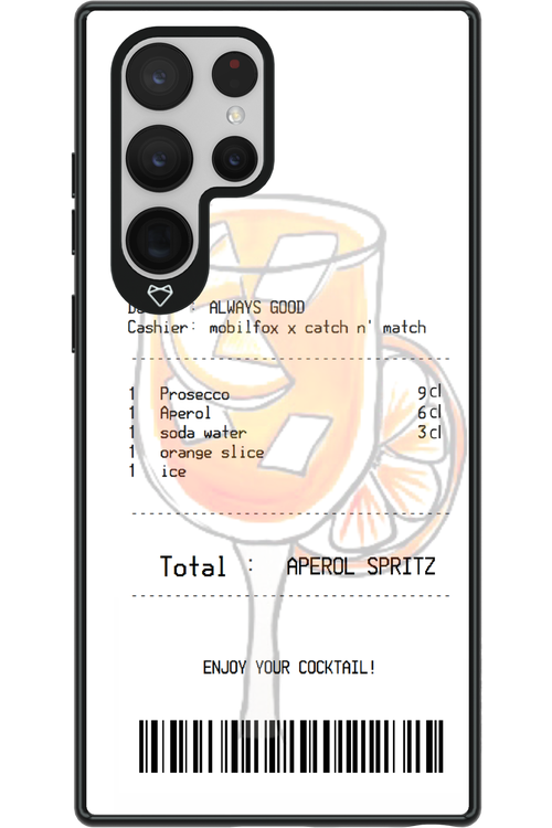 aperol spritz cocktail - Samsung Galaxy S22 Ultra