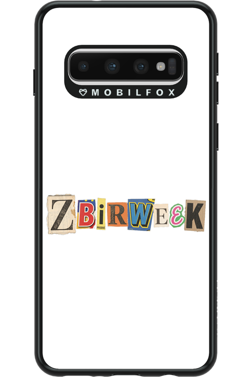 Zbirweek (white) 2.0 - Samsung Galaxy S10