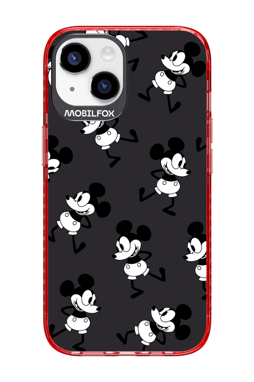 Iconic Mouse (antracite pattern) - Apple iPhone 14