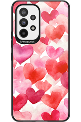 Water Painted Heart 2.0 - Samsung Galaxy A53