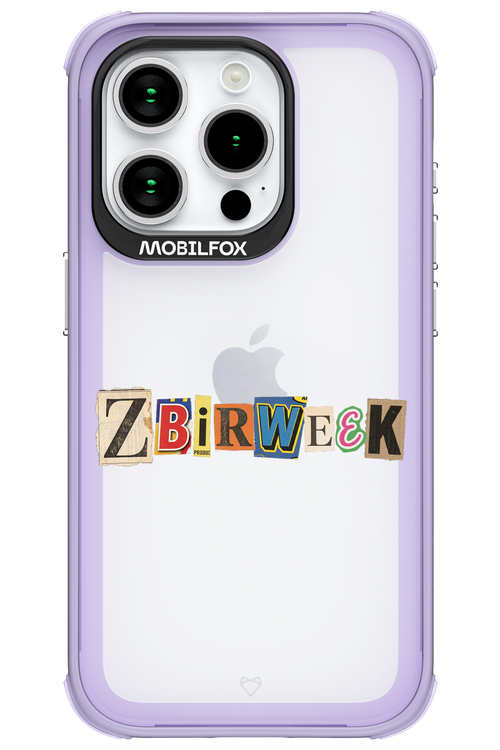 Zbirweek (transparent) 2.0 - Apple iPhone 15 Pro