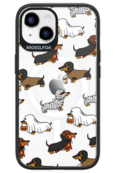 Scary Dachshund (Transparent) - Apple iPhone 14