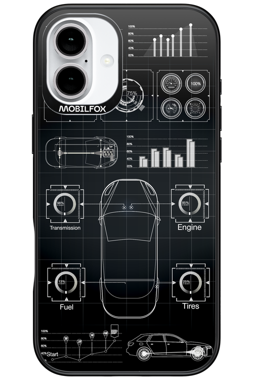 Cyber Grid 2.0 - Apple iPhone 16 Plus
