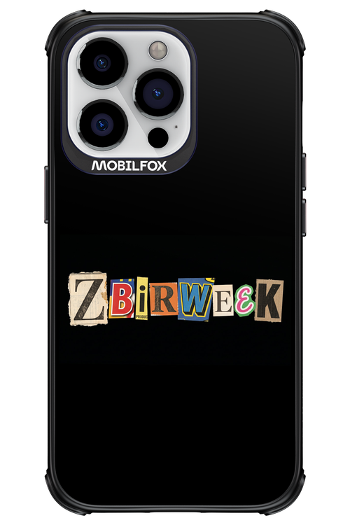 Zbirweek (black) 2.0 - Apple iPhone 13 Pro