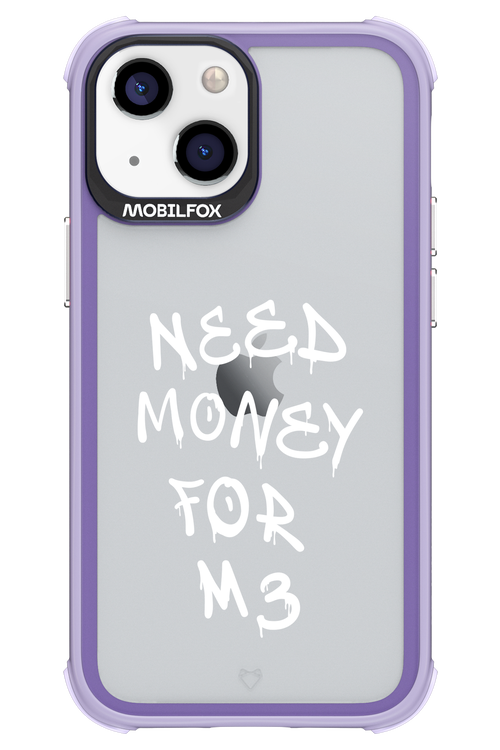 Need M3 Transparent White - Apple iPhone 13 Mini