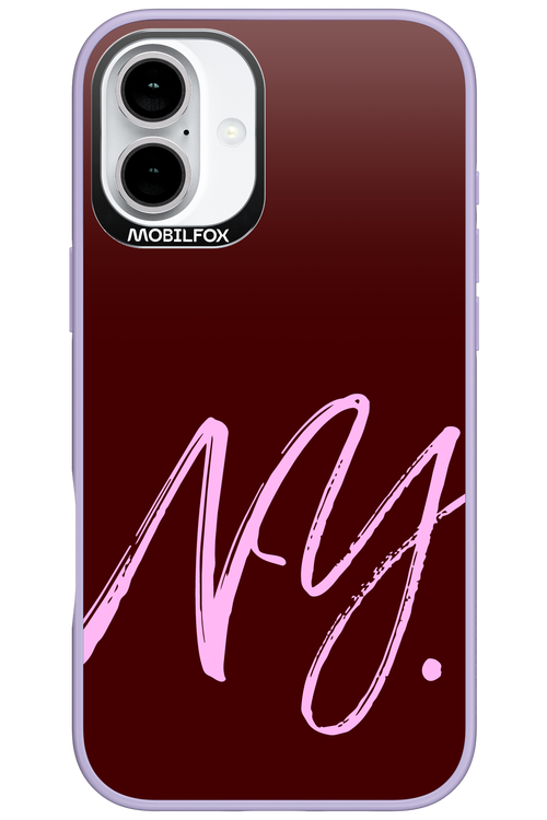 (Dark Blush) NY 2.0 - Apple iPhone 16 Plus