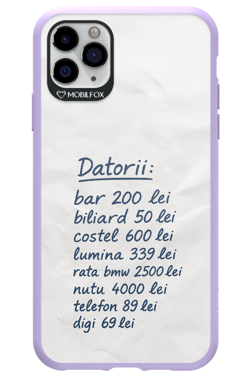 The List 2.0 - Apple iPhone 11 Pro Max