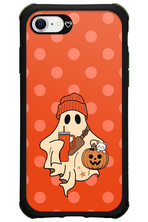Ghost Girl (Orange) - Apple iPhone 8