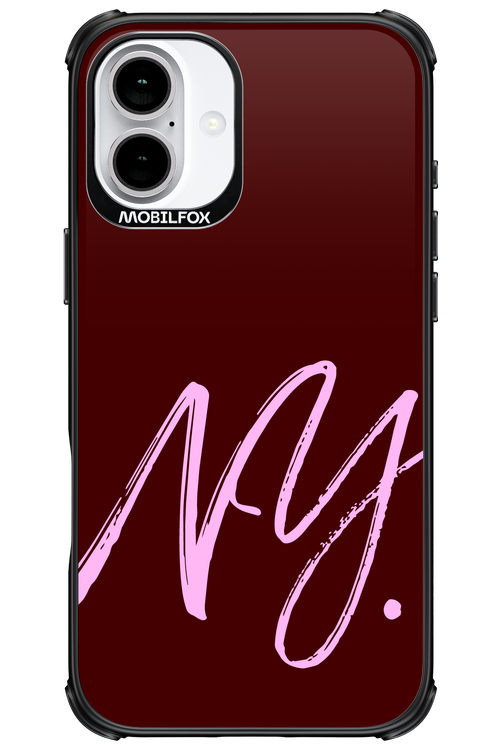 (Dark Blush) NY 2.0 - Apple iPhone 16 Plus