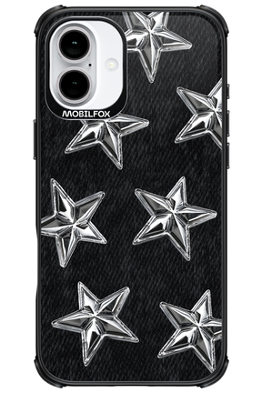 Chrome Stars - Apple iPhone 16 Plus