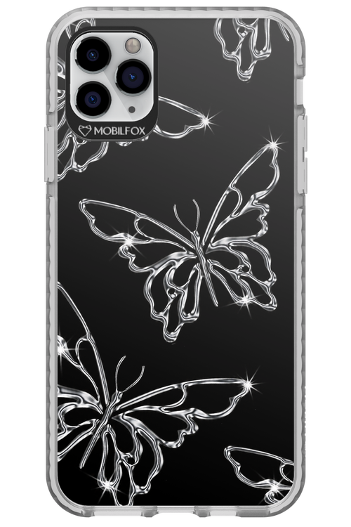 Silver Butterfly 2.0 - Apple iPhone 11 Pro Max