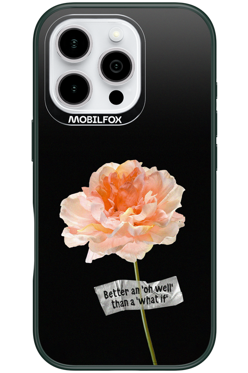 Flower Black - Apple iPhone 16 Pro