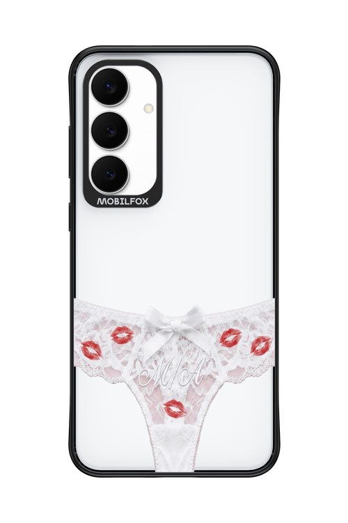 White Panties Transparent 2.0 - Samsung S25 FE