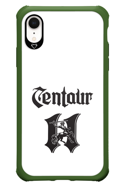 Centaur Logo White 2.0 - Apple iPhone XR