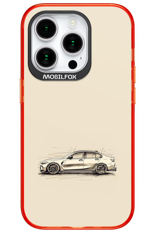 Sketch Car - Apple iPhone 15 Pro